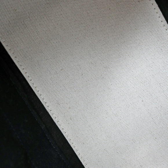 Balenciaga Blue Small Cabas Tote Bag Canvas Black - Picture 15 of 16